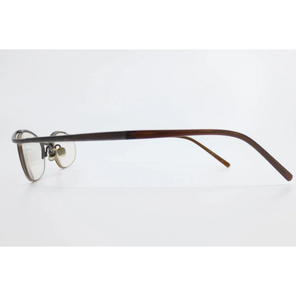 Kata Cirrus BRN Brown Semi Rimless Eyeglasses Frames Cat Eye 140mm CIRRUS BRN